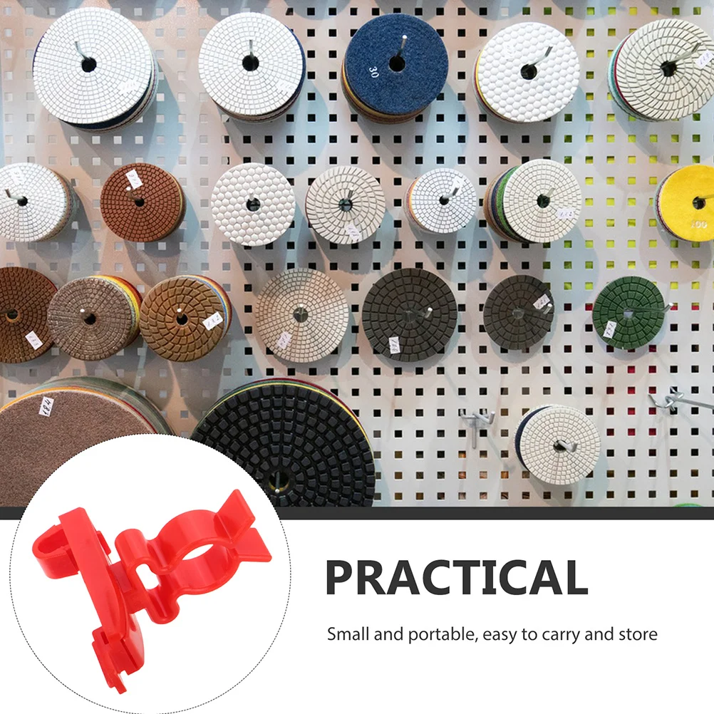 

Hooks Pegboard Tool Hangers Polishing Disc Garage Storage WallMounted Construction Efficient Organization Hardware