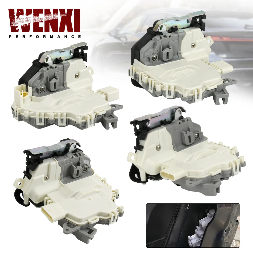 

Door Lock Actuator Assembly OEM part 8K0839015 8J1837016 for central locking system for Audi B8 Porsche 6 Pin 7 Pin