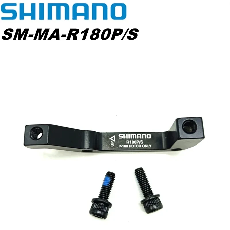 Shimano Original SM-MA-R180P/S Disc Brake Mount Adapter B 180mm Disc Brake Post Mount Brake Caliper