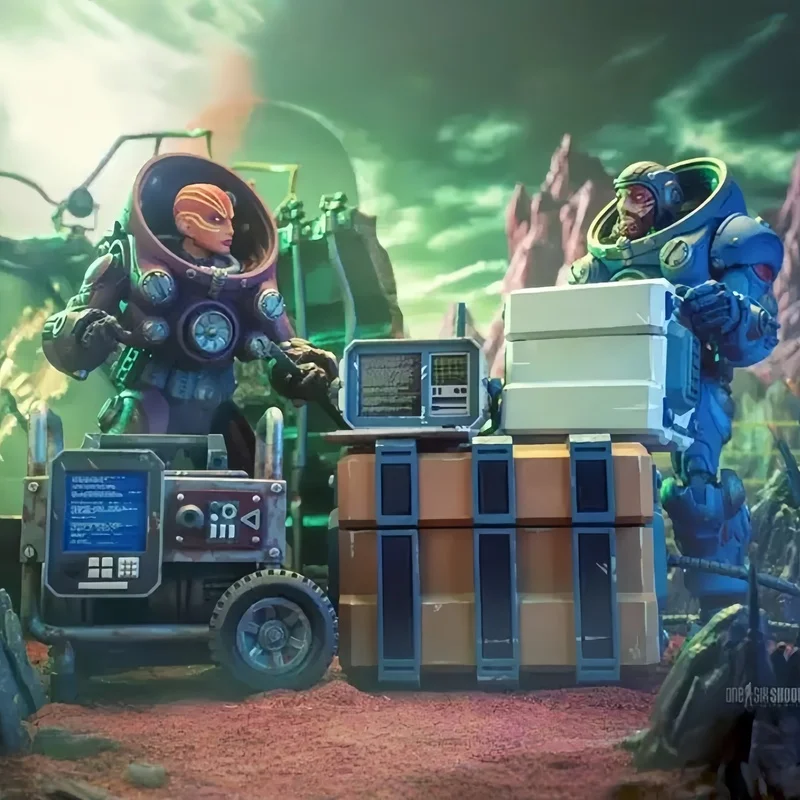 Hot In Stock Original Four Horsemen Universe Legion Series Wave 4 Deluxe Edition Action Figure Model Desktop Ornament Toys Gifts