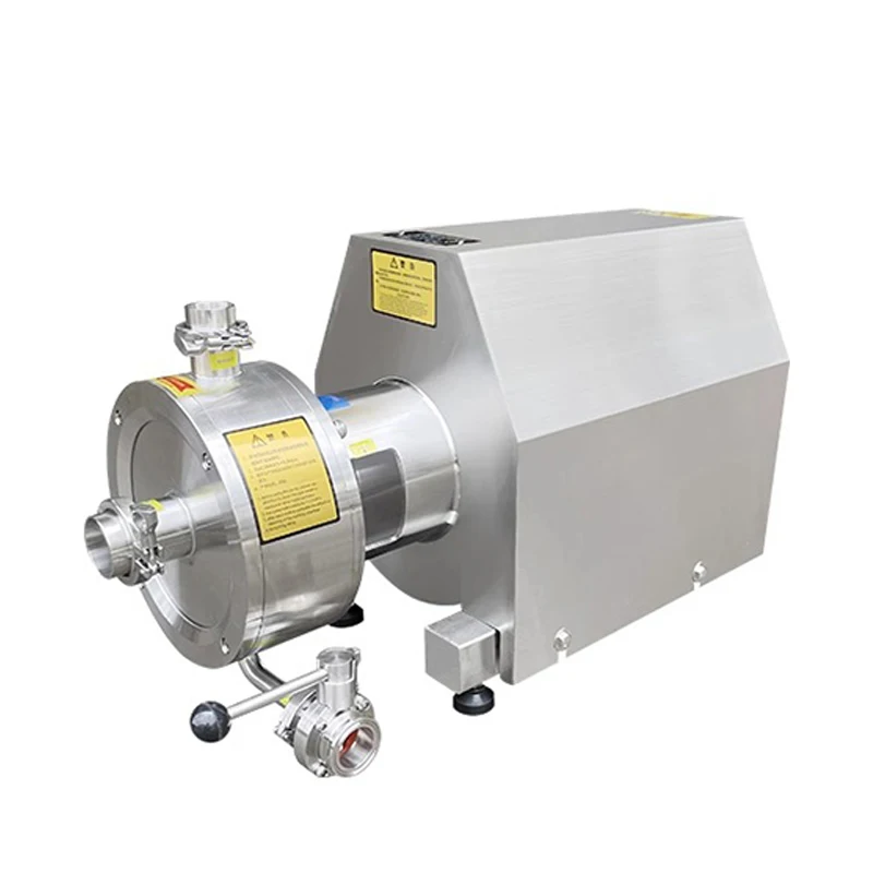 SRH-1-60 Electric High Shear Emulsification Pump Stainless Steel Single-Stage High-Speed Homogeneous Mixing Shearing Pumps 1.5KW