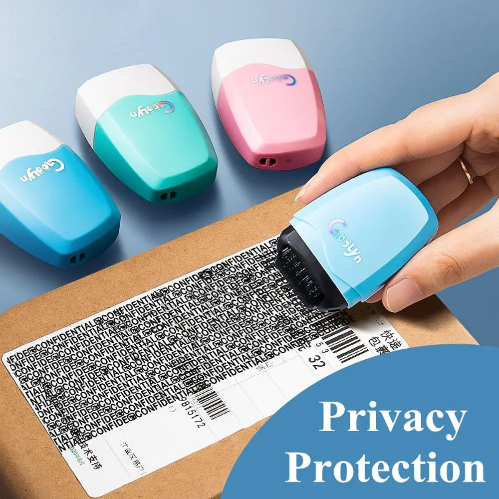 Sigillo di protezione Privacy Privacy sigillo Roller timbro di sicurezza timbri protezione dati Roller Stamp