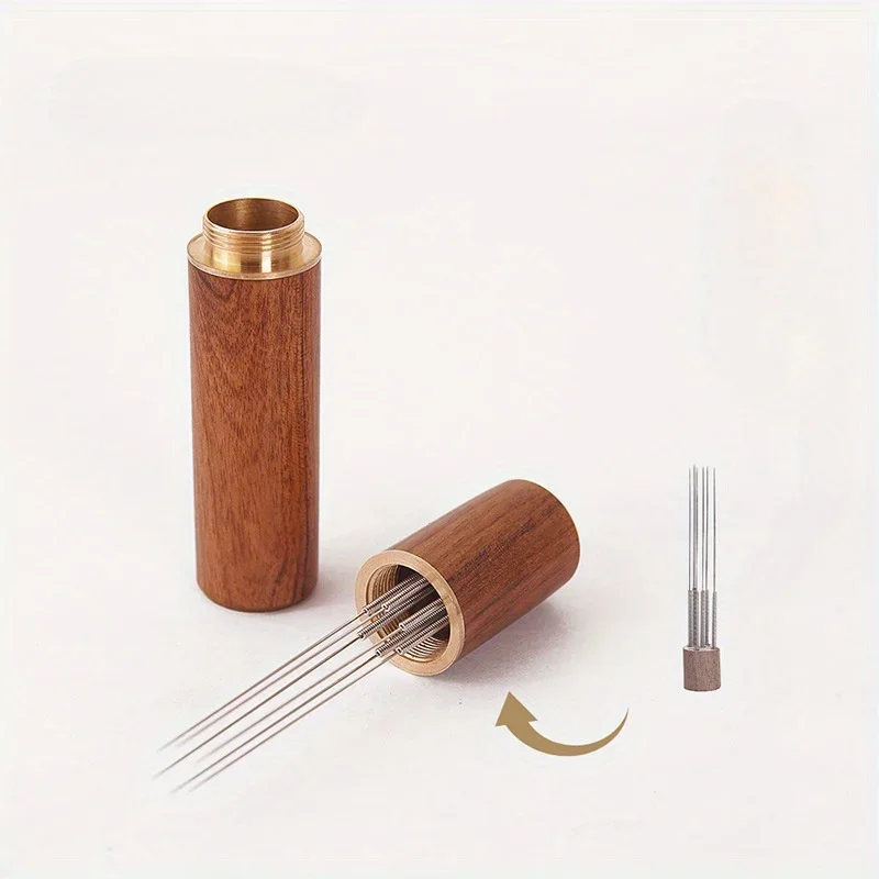 1PC Coffee Grind Whisk - Stainless Steel Clump Breaker Needle Tool for Espresso & Compatible with Filter Baskets