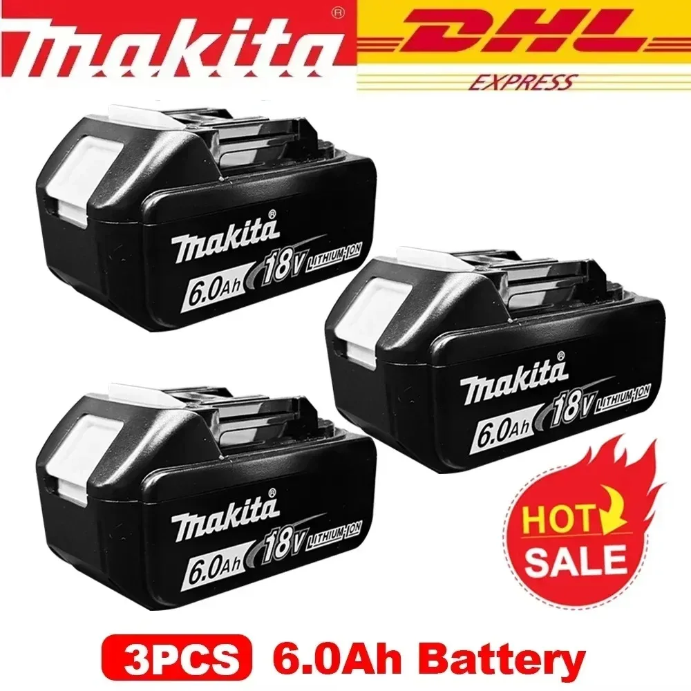 100/Makita Original DDF487 Cordless Driver Drill Brushless Electric Impact Screwdriver Rechargeable Power Tool 18V