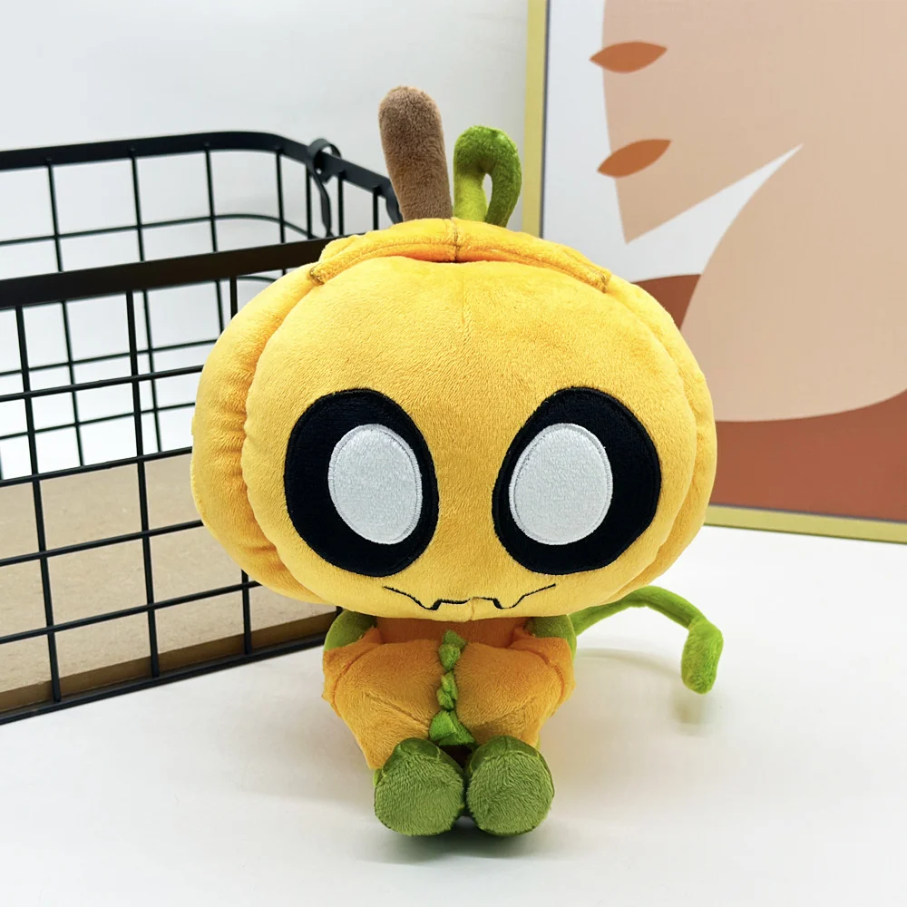 

Gourdy Plush Dandy’s World Plush Halloween Pumpkin Smiling Soft Stuffed Doll Cute Plush Toy Collectible Gift Home Decoration