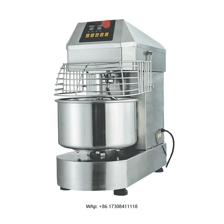 

All stainless steel 30L large capacity kitchen mixer 30-60kg bread dough kneader - for kneading raw milk