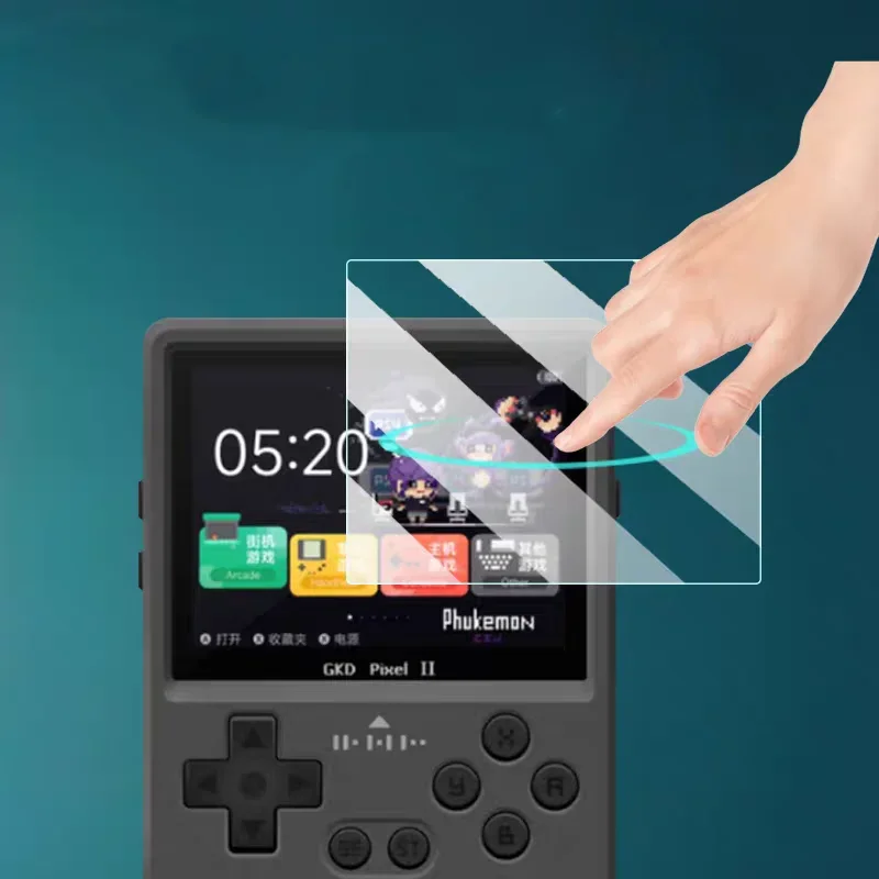 واقي شاشة محمول GKD Pixel II من الزجاج المقسى 9H GKD Pixel2 HD أفلام الشاشة المقسى ملحقات الألعاب