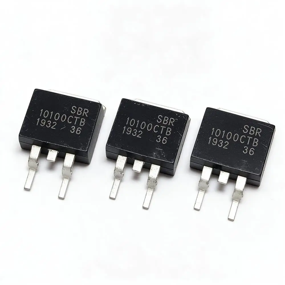 5piece SBR10100CTB 100V 10A TO-263
