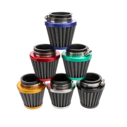 Universal 45mm 50mm 54mm 58mm Mushroom Head Motorcycle Carburetor Air Filter Cleaner Intake For ATV UTV Quad Dirt Pit Bike