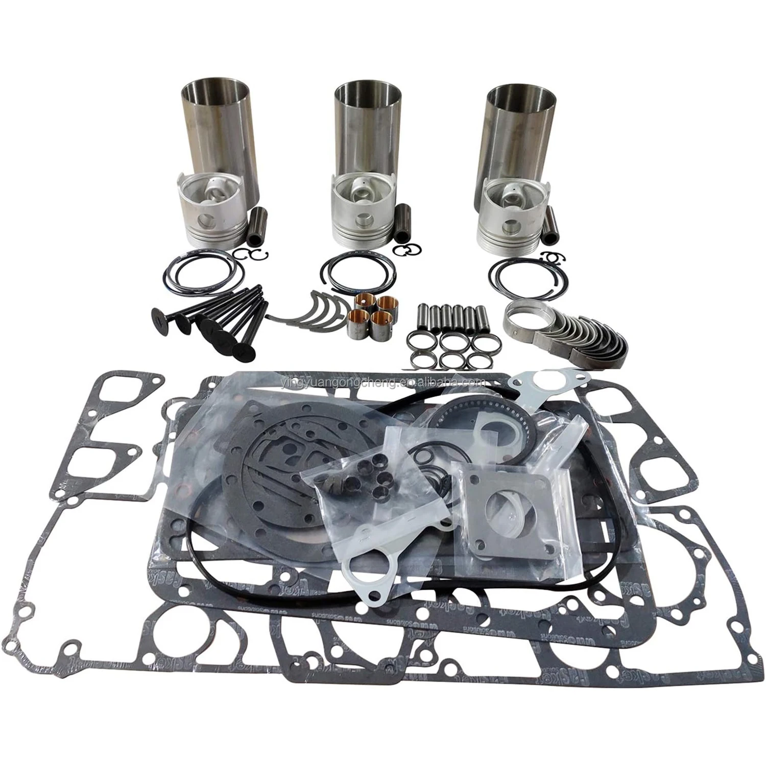 3D95S 3D95 3D95S-W-1 Overhaul Rebuild Kit fits for Komatsu Engine Excavator PC50-UU-1 PC40-6