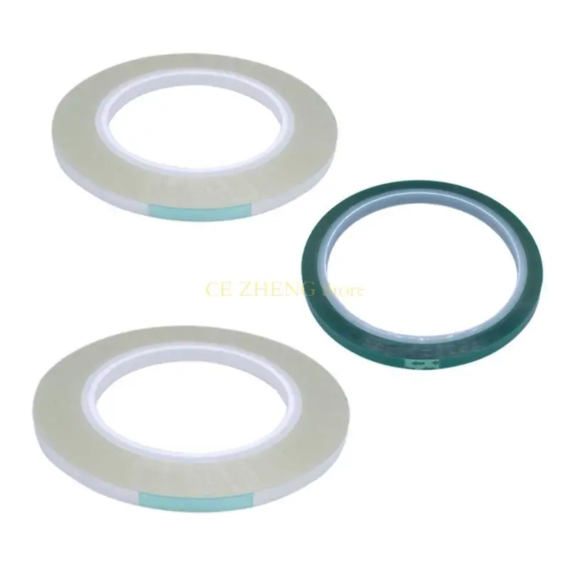 E56B 리더 테이프 1 2 개의 투명성 미디어 스 플라이 싱 테이프 스피커 DIY