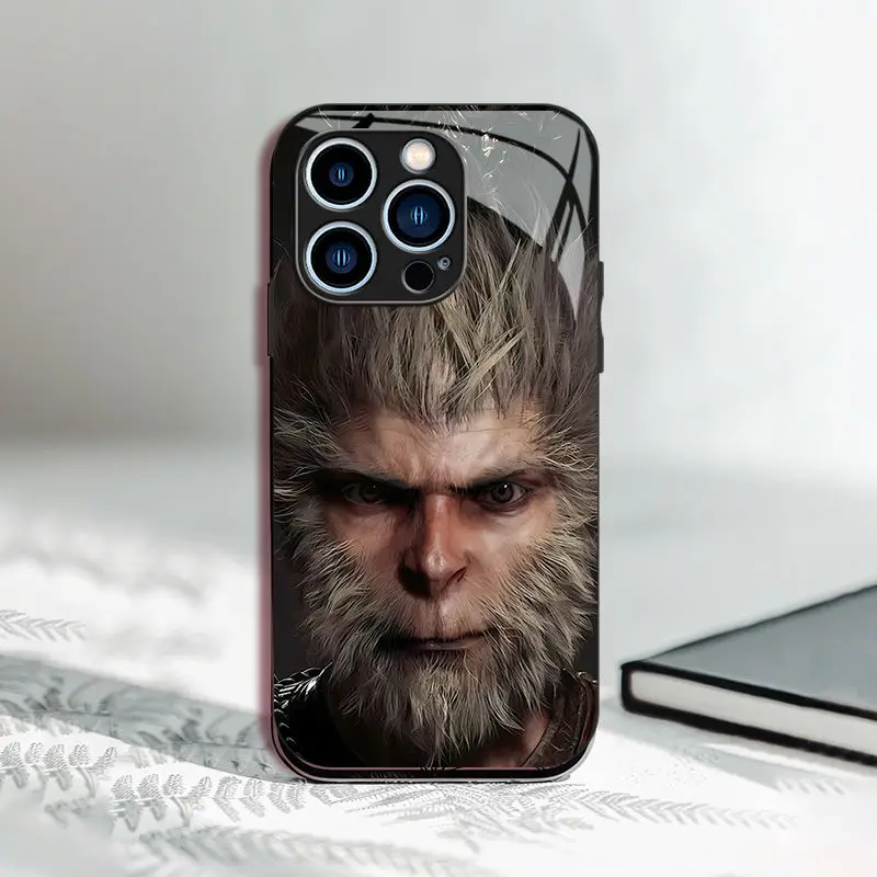 Wukong compatible iphone case for iPhone 15 Plus, iPhone 14 Promax/13, glass 12, all inclusive 11