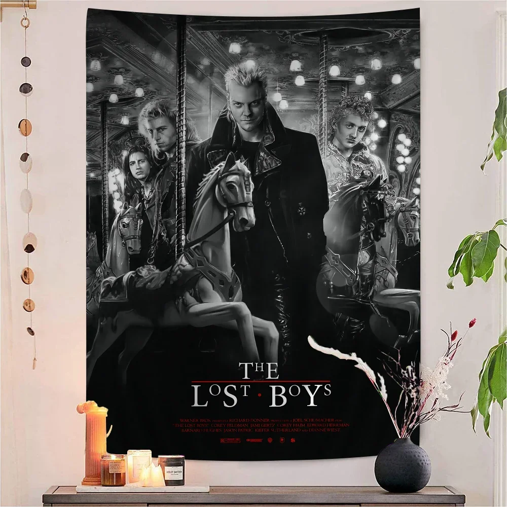 Lost Boys 1987 Movie Cartoon Tapestry Art Science Fiction Room Home Decor Art Home Decor