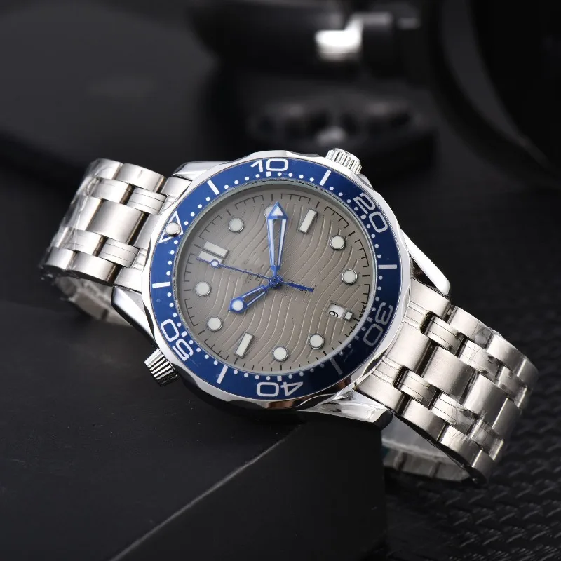 2025 ساعة ميكانيكية أوتوماتيكية فاخرة للرجال من الفولاذ المقاوم للصدأ الياقوت الكريستال مقاوم للماء 100 متر الأعمال عادية ذاتية الملء
