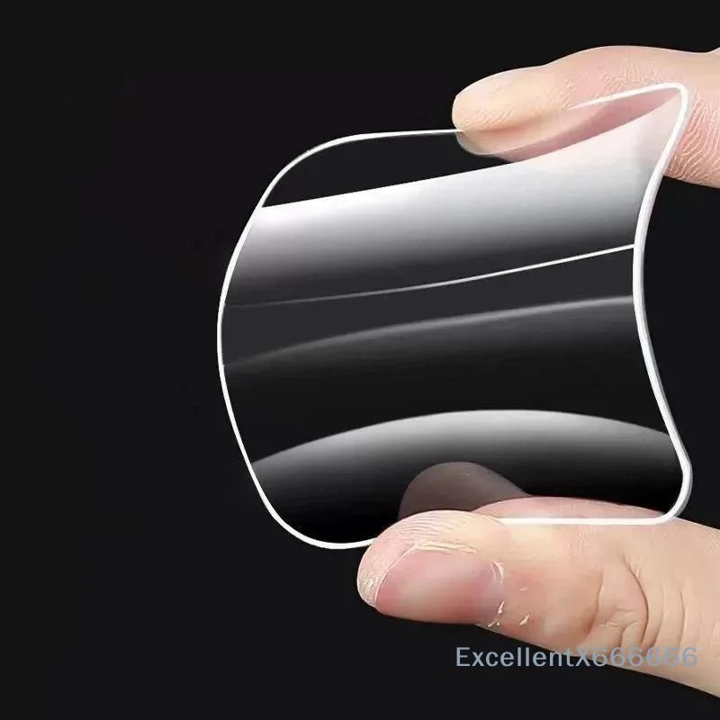 Heat Resistant Double Sided Adhesive Tape Transparent Ultra Strong Glue Square Stickers for Camping Gear Fixing