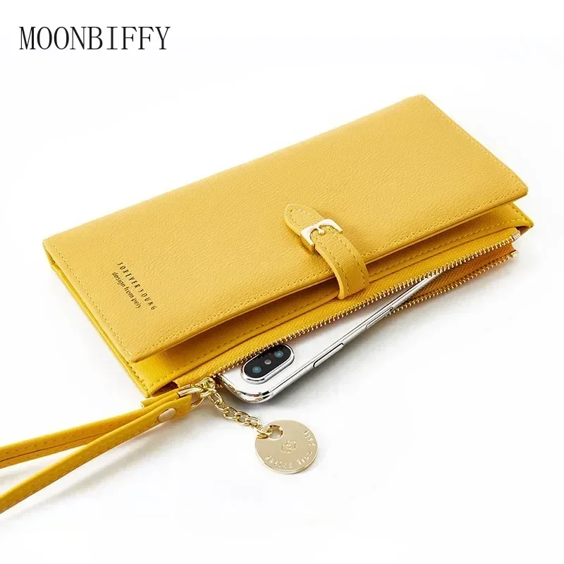 Women PU Leather Wallets Female Long Hasp Purses Large Capacity Money Bag Phone Pocket Multifunction Clutch Coin Card Holder