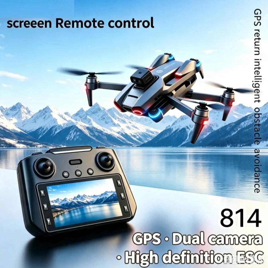 Drone Smart Rc Foldable - Drone FPV Inteligente Original 814 com