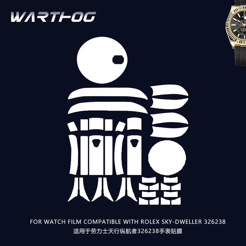 For Watch film compatible with Rolex Sky‑Dweller 326238 Scratch-resistant Watch Protective Film