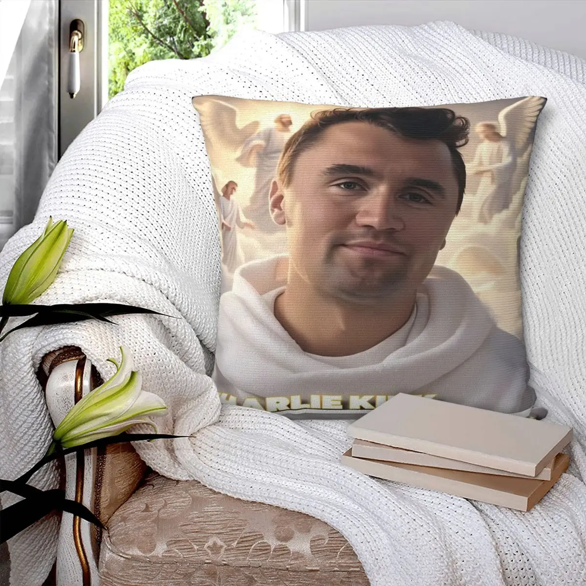 تشارلي كيرك الملائكية Advocate وسادة غطاء خمر كيس وسادة ل أريكة سيارة ديكور المنزل غطاء الوسادة لينة تصميم سادات #5