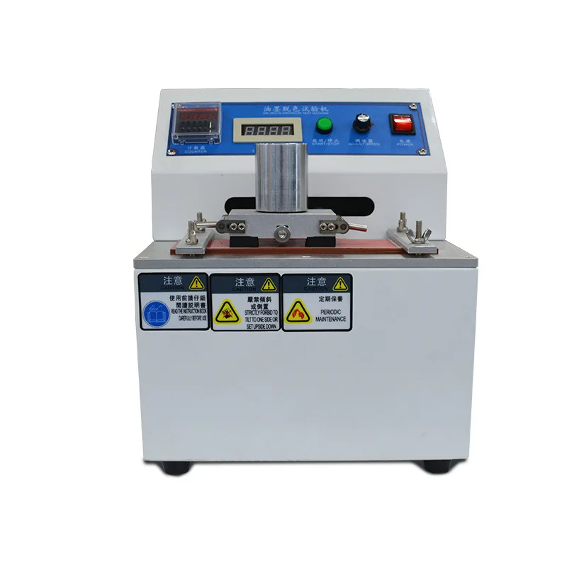 

Ink decolorization testing machine, paper and cardboard dry and wet friction decolorization testing machine