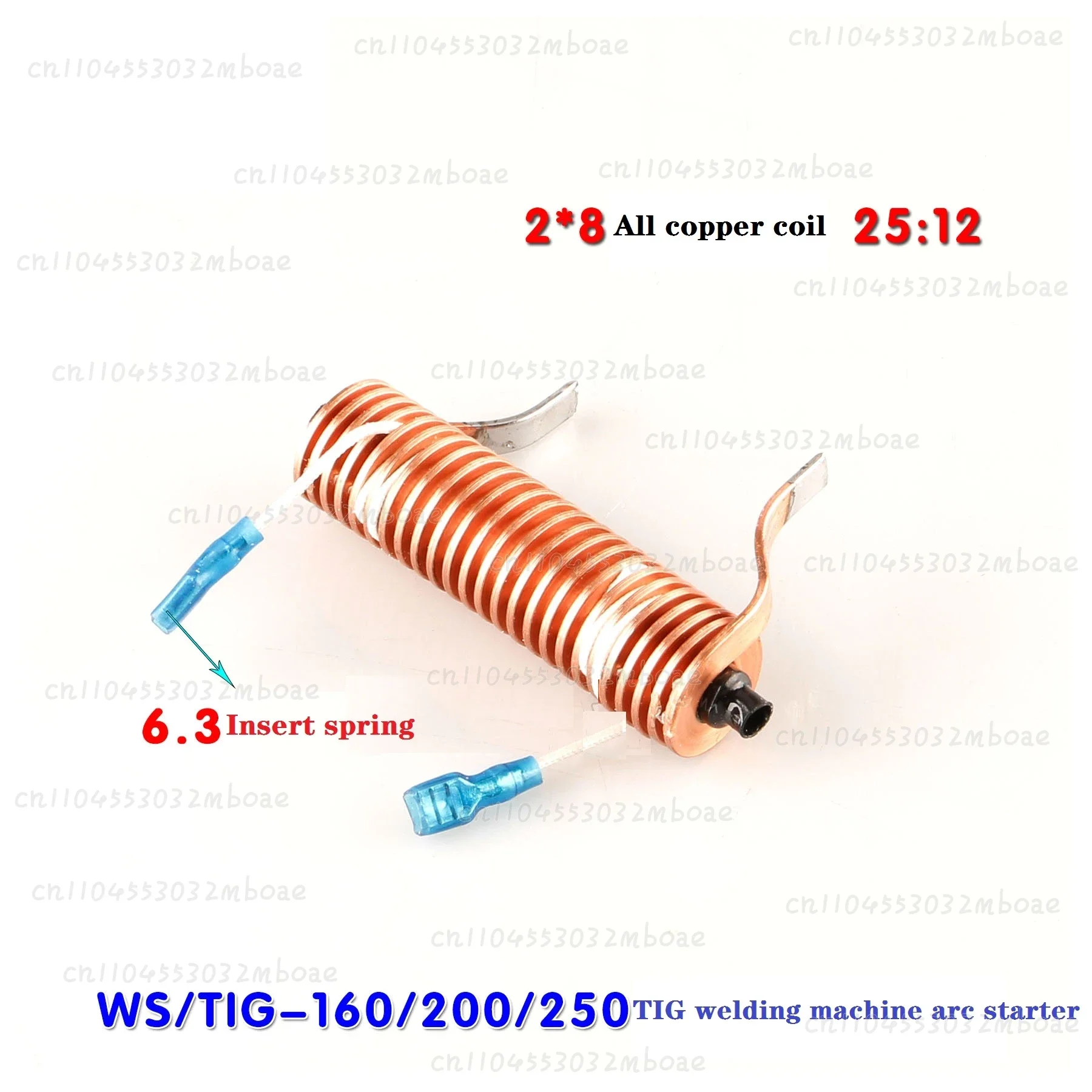 WS/TIG-160/200/250 Argon Arc Welding Machine Arc Starter - 2*8 All-Copper Coil High-Frequency Coupling Coil (New)
