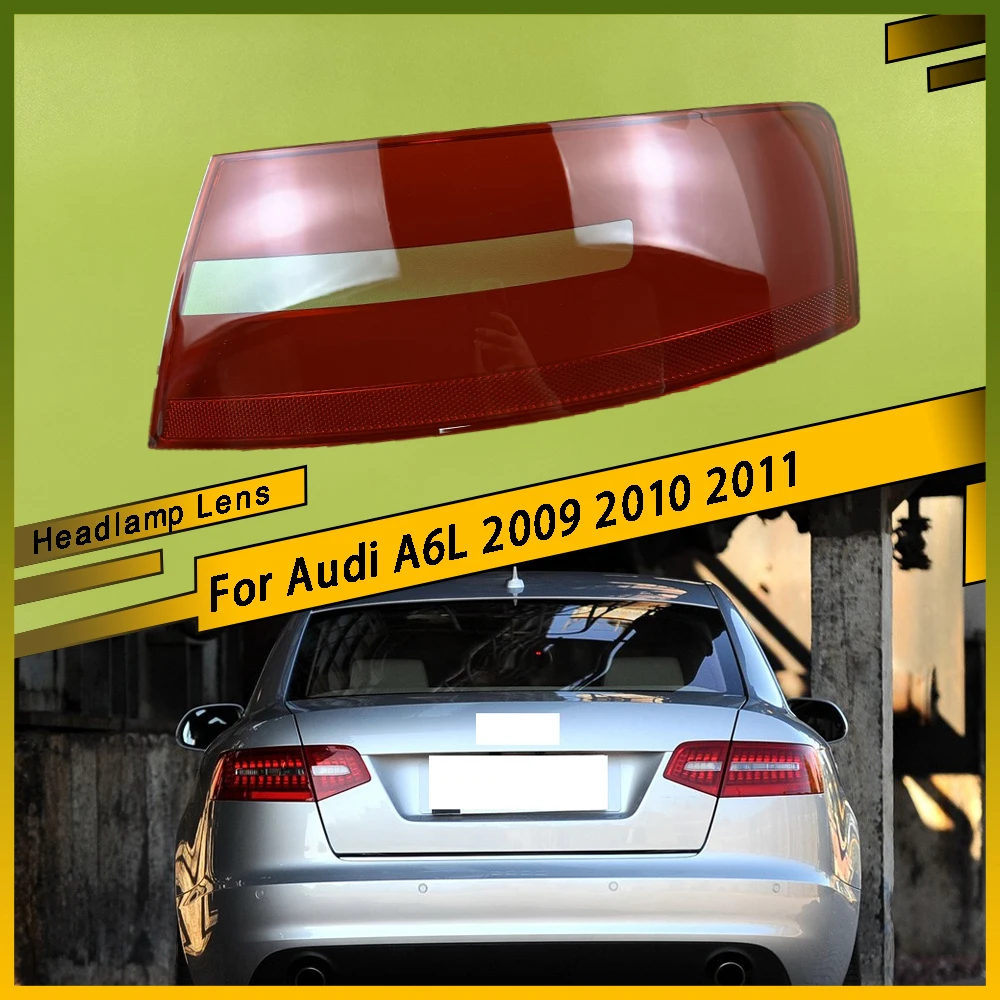 

Car Accessories Rear Taillight Shell Tail Lamp Cover Brake Lights Mask Replace Original Lampshade For Audi A6L 2009 2010 2011
