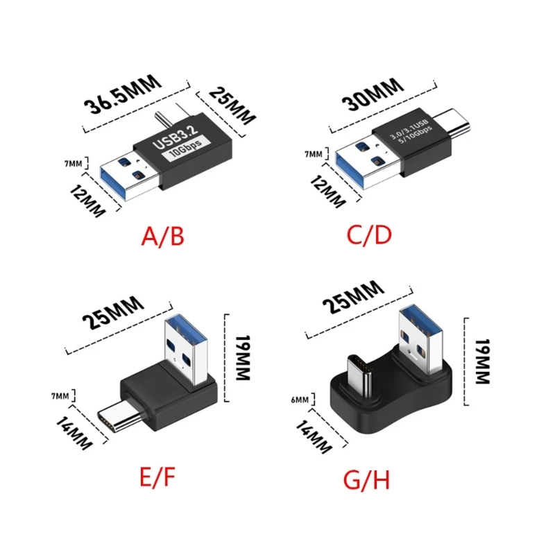 ตัวแปลง USB Type สากล, การส่งข้อมูล 10Gbps PD 15W, เครื่องชาร์จ QC60W