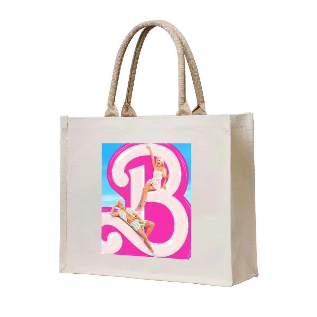 

Margot Robbie And Ryan Gosling Tote Bag Handbags sacs de shopping Canvas bag hand bag ladies