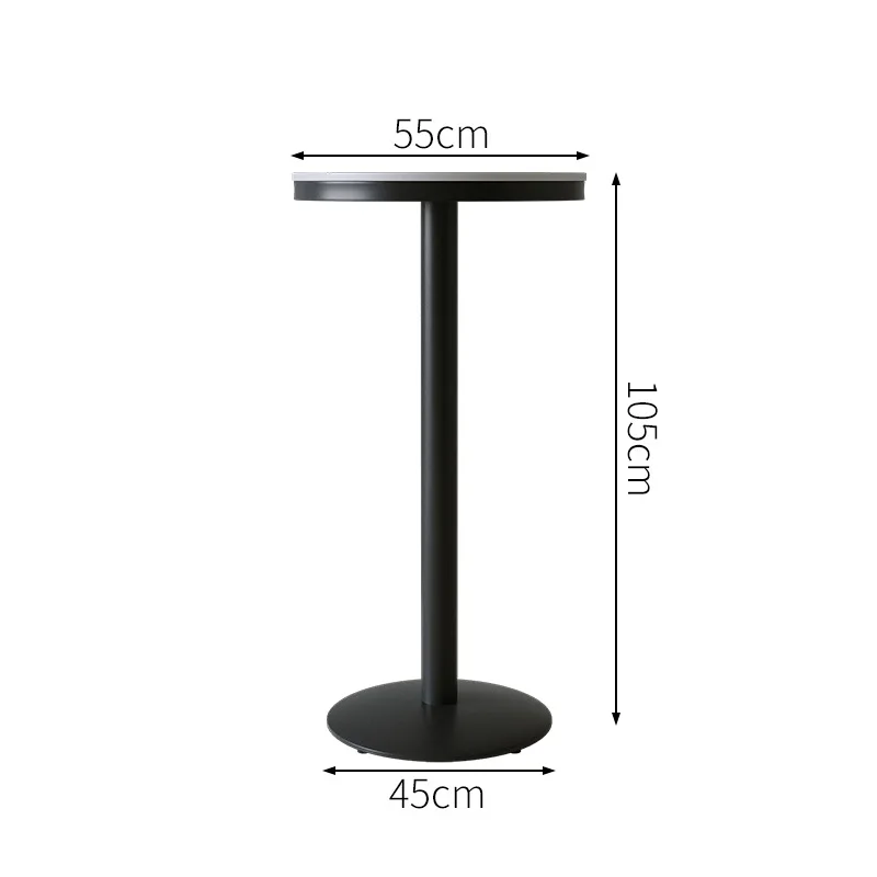 Mesas de Bar Comerciais Modernas para Cafeterias, Negociações, Cozinhas e Homestays - Móveis de Metal Mesa de Bar MH40JZ