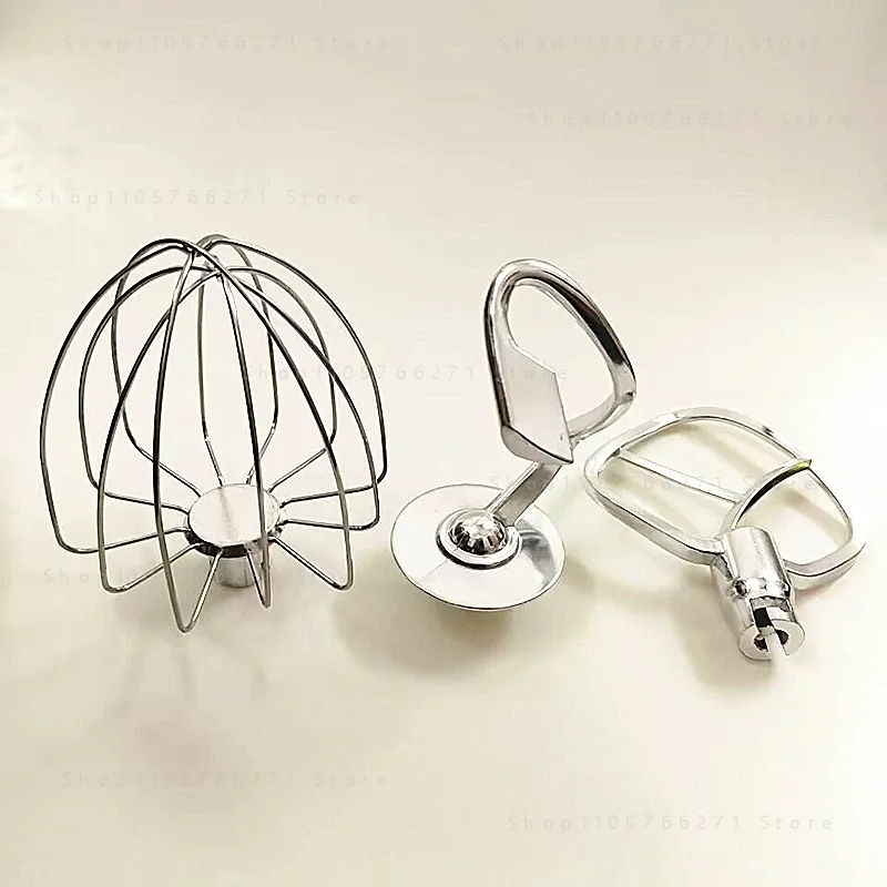 chef machine accessories egg beater mixing racket  noodle hook 4.5L