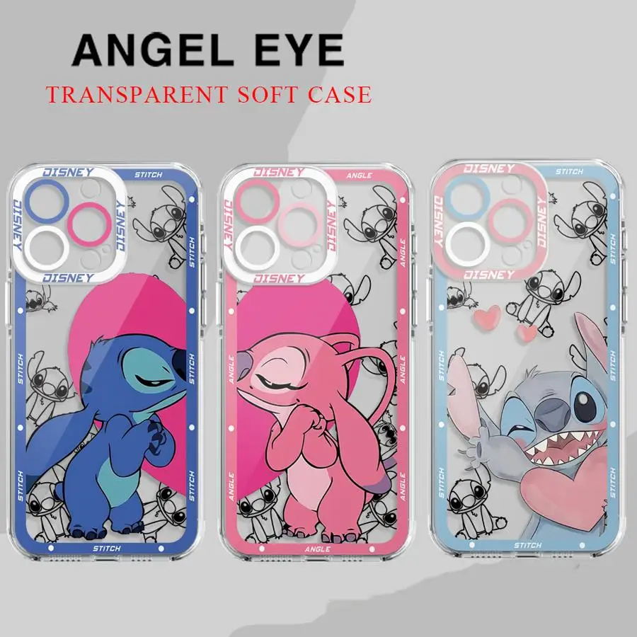 

Disney Angel Stitch Phone Case for Redmi Note 9S 10 12 13 4G 5G 10S 10Pro 10Lite 11 11S 11Pro 12Pro 13Pro 4G5G 11 12 13ProPlus5G