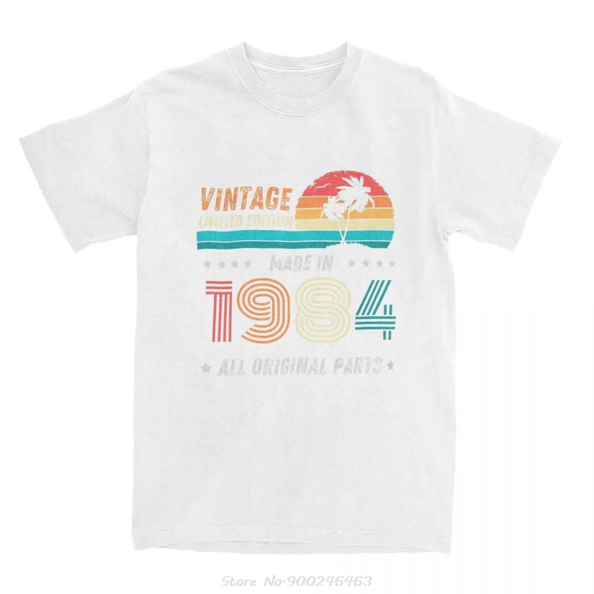 1984 Limited Edition Vintage Style, All Original Components, T-shirt, Novel Pattern, Cotton Men's and Women's T-shirt