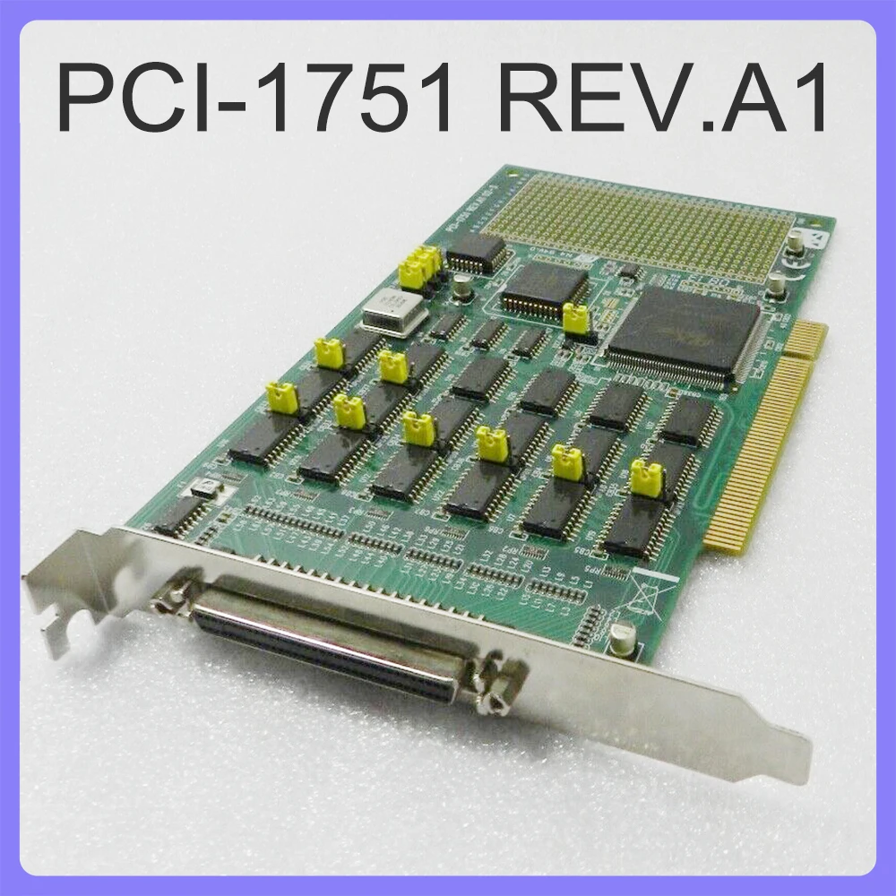 48-Channel Universal Digital I/O And Counting Card For Advantech PCI-1751 REV.A1