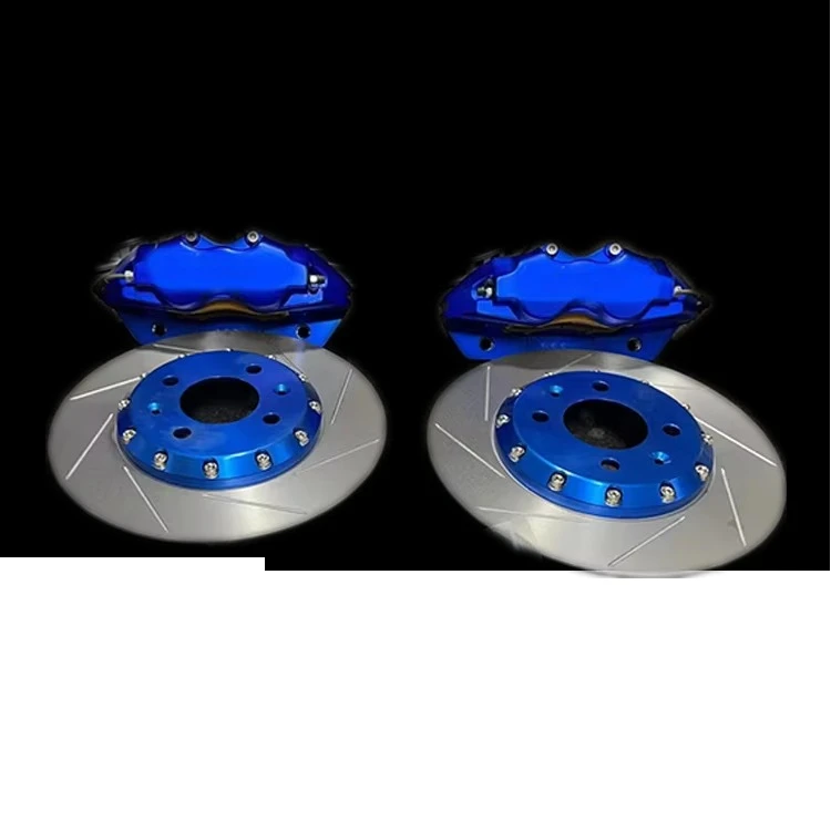 أجزاء أداء السيارات أنظمة الفرامل 4 وعاء ملعقة كبيرة طقم فرامل 285 مللي متر قرص فرامل لتناسب سيفيك 15 ''عجلات Cd5 Cd4 Cb7 Ek8