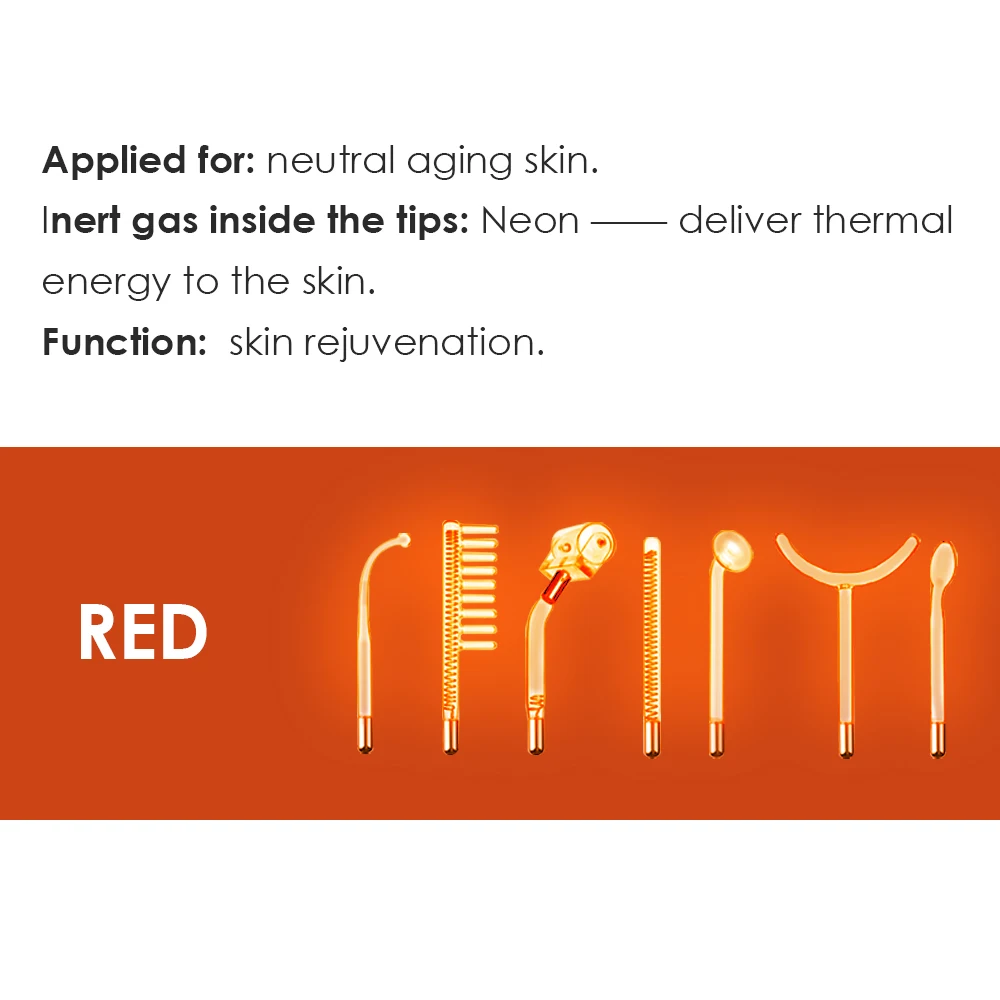 جهاز احترافي صغير 7 في 1 لإزالة حب الشباب بالأوزون الكلفاني عالي التردد