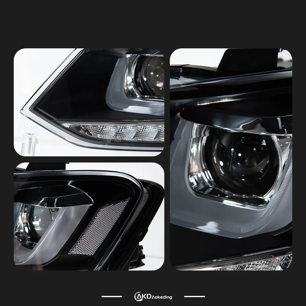 

AKD Car Styling for VW Polo Headlights 2009-2017 LED Headlight DRL Hid Head Lamp Bi Xenon Beam Accessories
