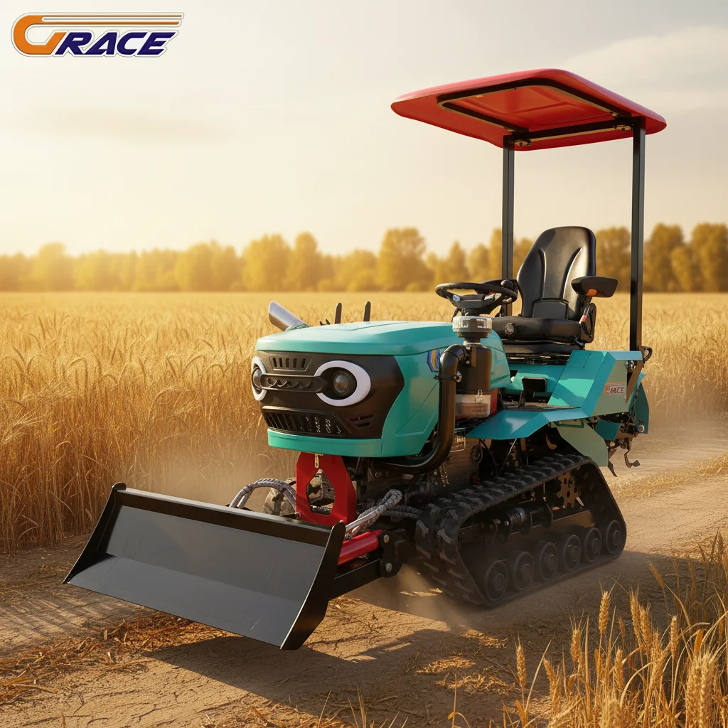 

Customize Agricultural Crawler Tractor Suitable For Wetland Mountainous Area Working