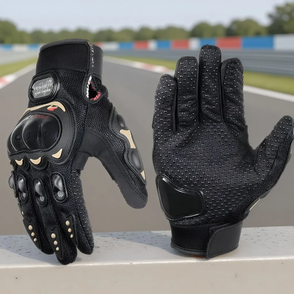 

Мужские мотоциклетные перчатки с полными пальцами, защитная экипировка для велоспорта Lady Knight Racing, варежки для езды на мотоцикле