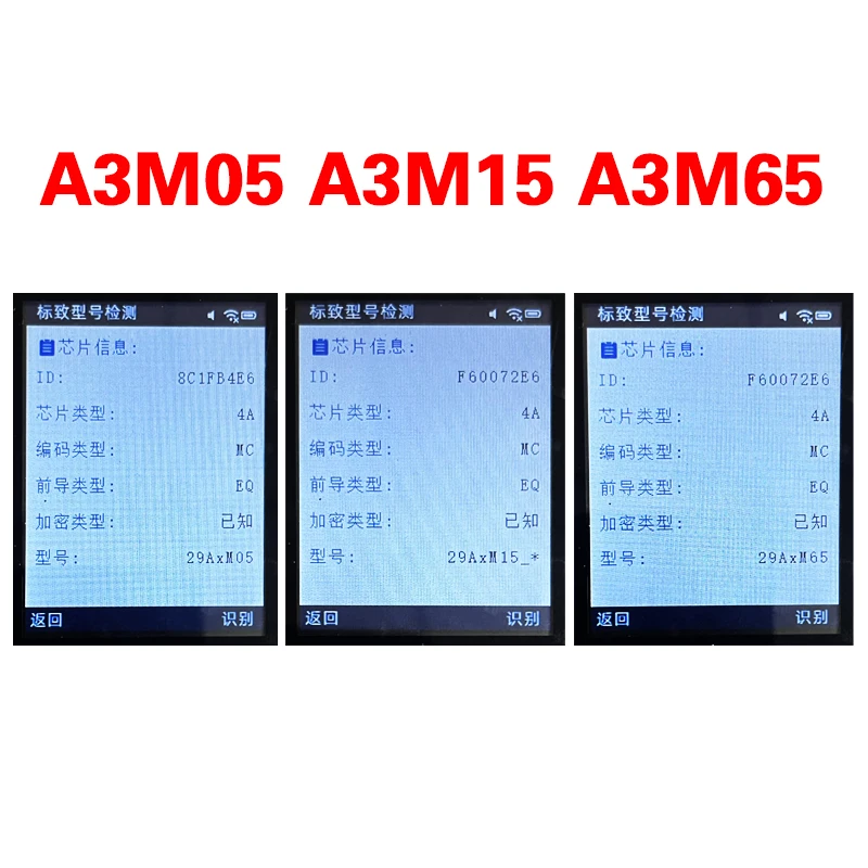 CN009070 New Aftermarket Can Change to A3M15 A3M05 A3M65 4A Chip FCC IM3A For 2020 Peugeot 5008 508 Smart Key IM3A 433MHz