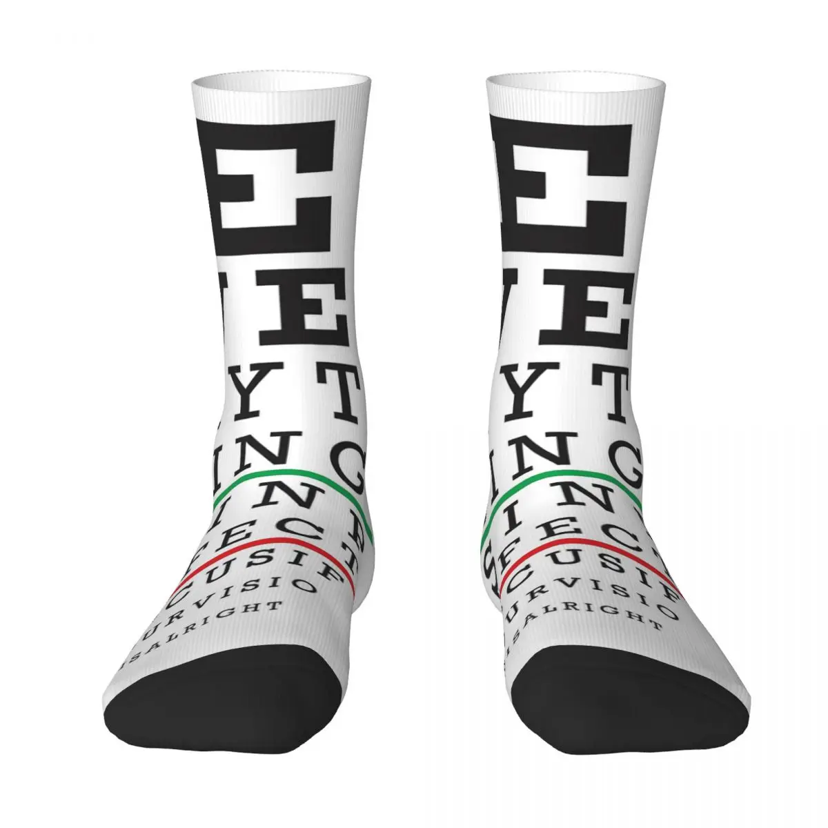 

Eye Test Chart Adult Socks Unisex socks,men Socks women Socks