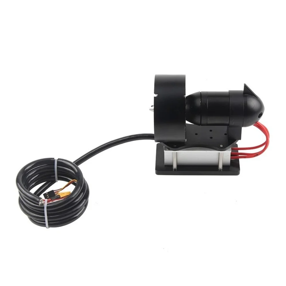 FATJAY KYO-12T-E 11,3 KG propulsor submarino sin escobillas ESC incorporado refrigerado por agua para barcos RC barcos no tripulados