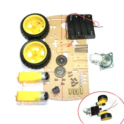 Javino Motor Smart Robot Car Chassis Kit Speed Encoder Battery Box 2WD For Arduino