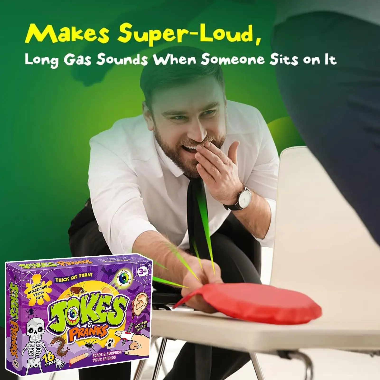 Joke Prank Set Hilarious Prank Gag Props Gag Joke Props For April Fools Halloween Birthday School Office Travel Classroom