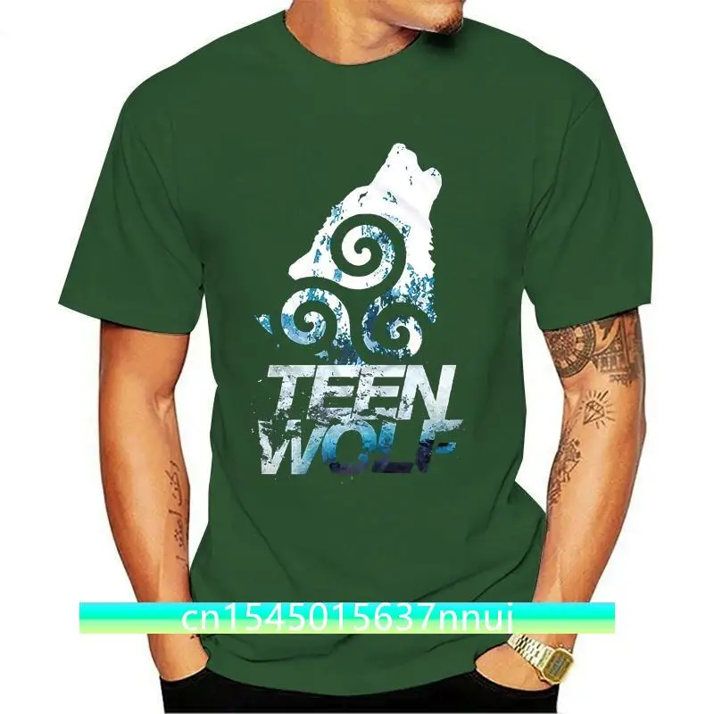 

New Teen Wolf Logo T-Shirt American Tv Series Supernatural Movie Tee Tshirt Tee Shirt