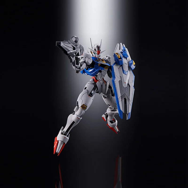 In Stock Bandai Original Super Alloy Anime Mobile Suit Gundam: The Witch From Mercury GUNDAM AERIAL Movable Assembly Model Gifts