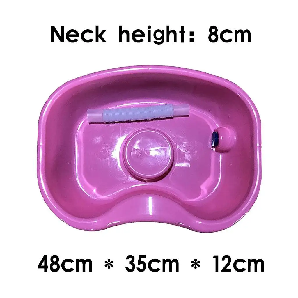 Plastic Hair Washing Basin For Bed Made Of Plastic Odorless And Tasteless Can Place On Table