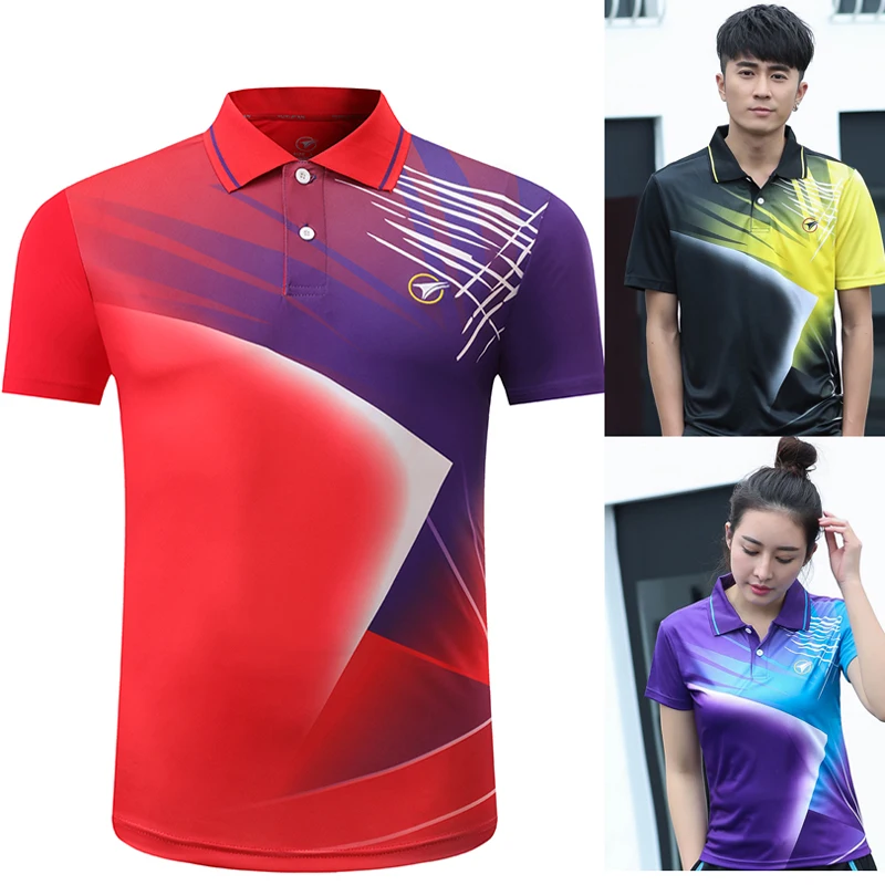 New Badminton t shirt Men/Women custom,sports badminton shirt,Table Tennis t shirt , volleyball jerseys men Tennis t shirt AY002