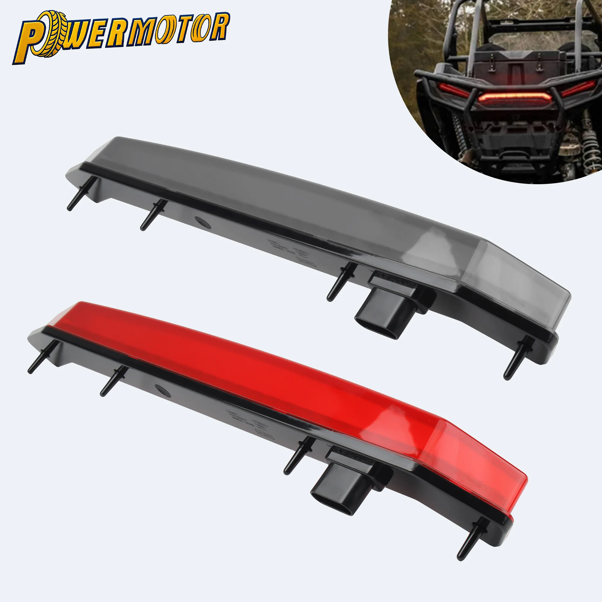 

Motorcycle LED Taillight Tail Light For Polaris Sportsman 1000 XP RZR RS1 XP Turbo S RZR XP Turbo 4 ATV Rear Center Accent Lamp