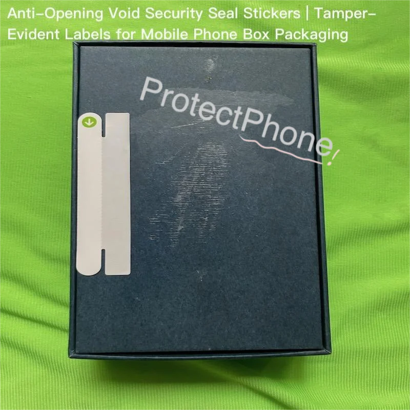 5Sets Anti-Tamper Warranty Void Seal Stickers Tamper Evident Self-Adhesive Labels for 13-18 16E 17E Pro Max Air Duo Phone repack