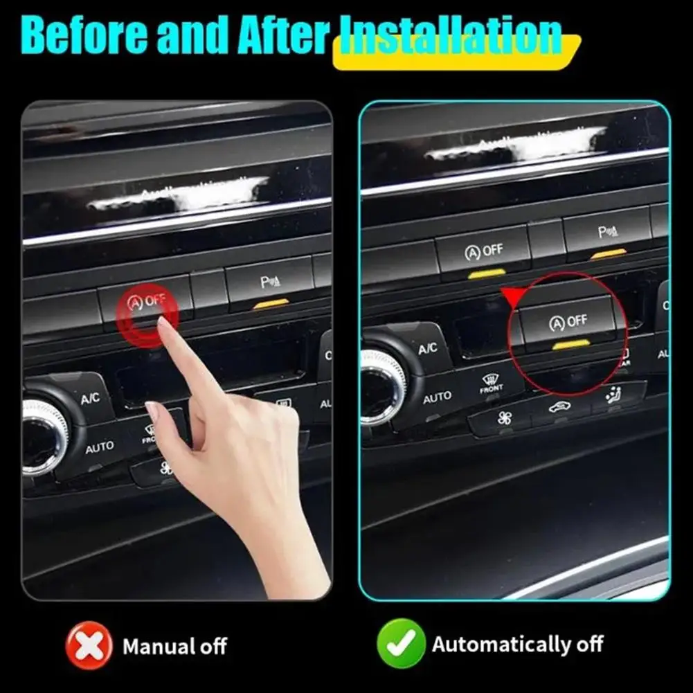 Gerätesteuerungssensor Plug and Play Automatischer Stoppstart Motorsystem aus für Audi A4(B9)/A5 (F5)/S4/S5/RS4/RS5 (B9) 2016–2024
